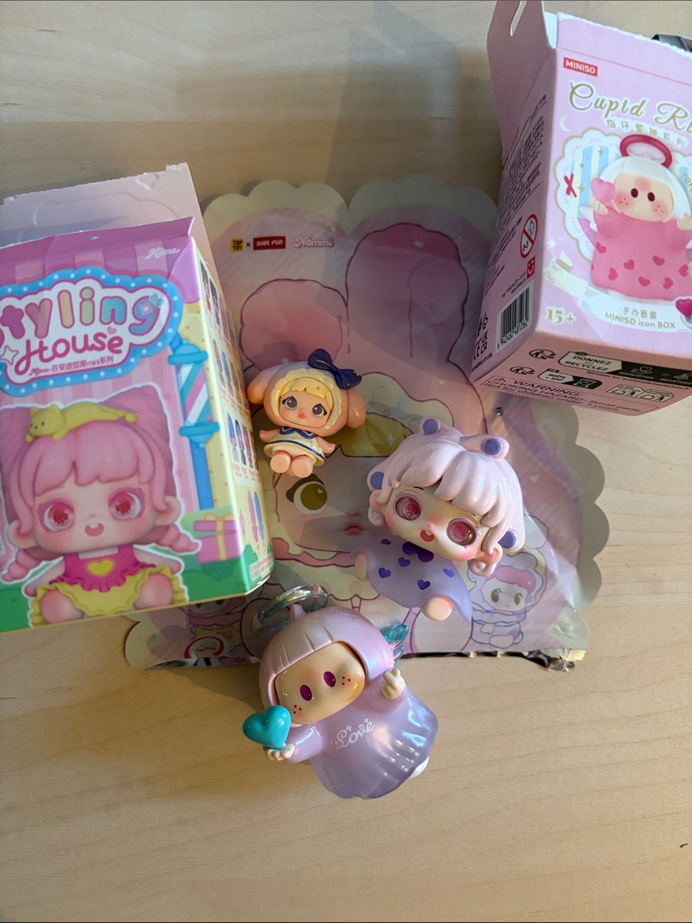 Yoyo, Myana and Nommi Purple Blind Box Bundle
